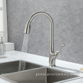 Brushed Faucet For Kitchen Hot Sale Brushed Brass Pull Down Kitchen Faucet Factory